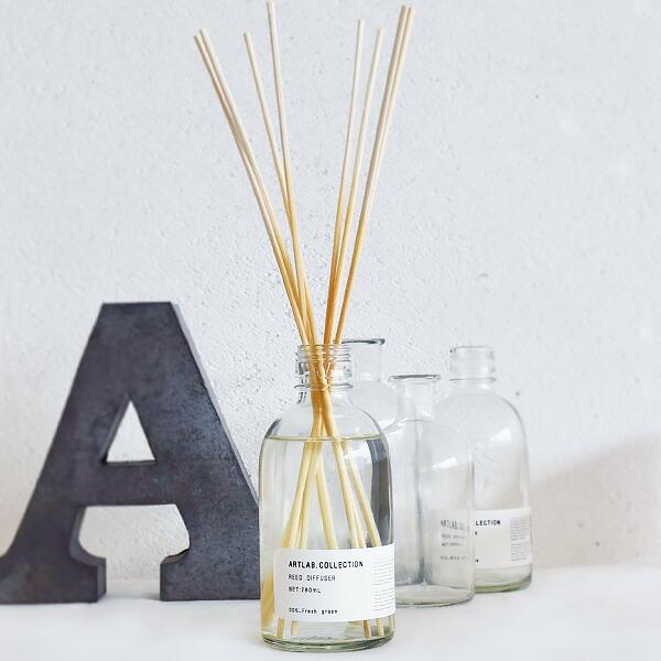 ARTLAB. COLLECTION リードディフューザー 送料無料 アートラボ ルームフレグランス 芳香剤 アロマ ガラスボトル おしゃれ シンプル