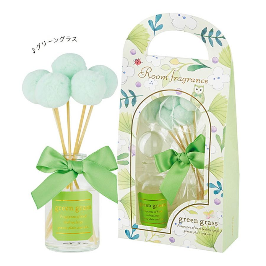 サンハーブ　ルームフレグランス　リードティフューザー　芳香剤　2箱セット　緑黄色 サンハーブ ルームフレグランス 芳香剤 ディフューザー sunherb ギフト