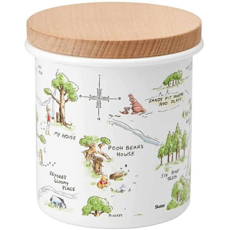 スケーター 1~7営業日出荷 ホーローキャニスター 750mL 木蓋 パッキン