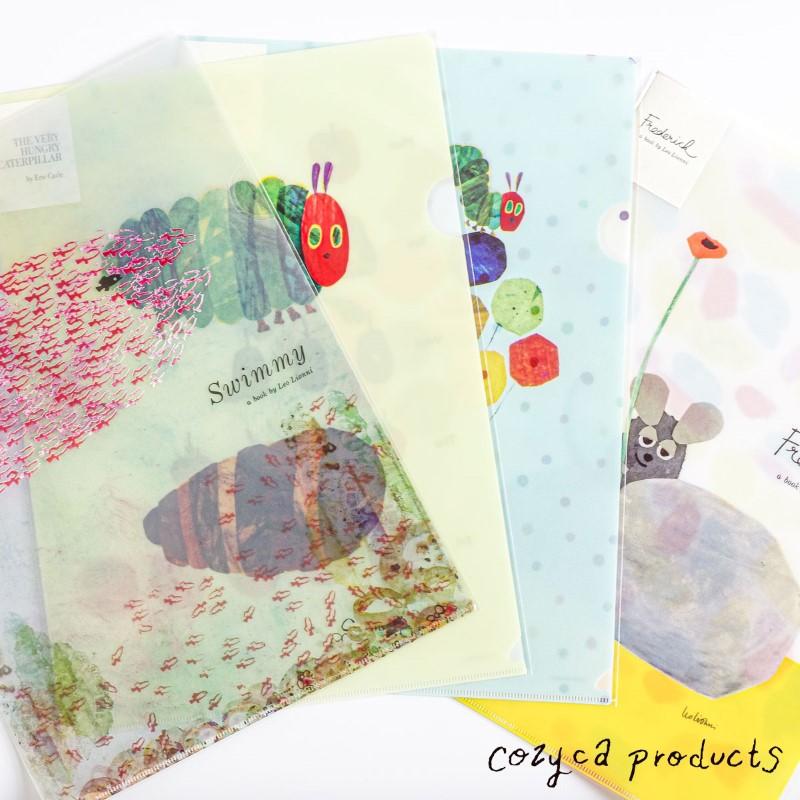 1~7営業日出荷 クリアファイル A4 かわいい 名作絵本 レオ・レオニ
