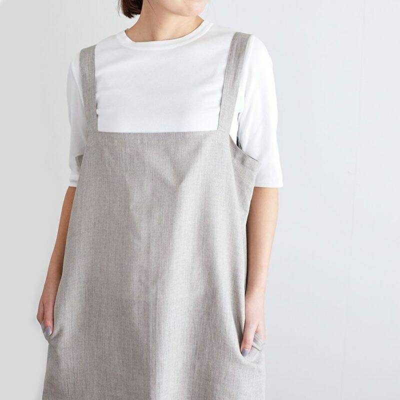 fog linen work（フォグリネンワーク） ギフト リネンスクエアエプロン