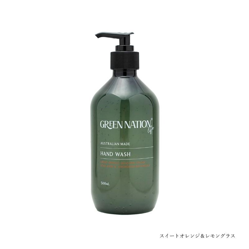 ハンドソープ 500ml GREEN NATION LIFE ハンドウォッシュ グリーン