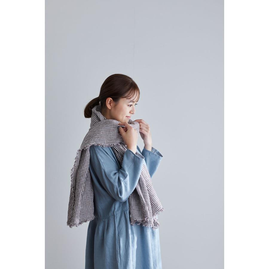 fog linen work（フォグリネンワーク） トゥズ フリンジスカーフ
