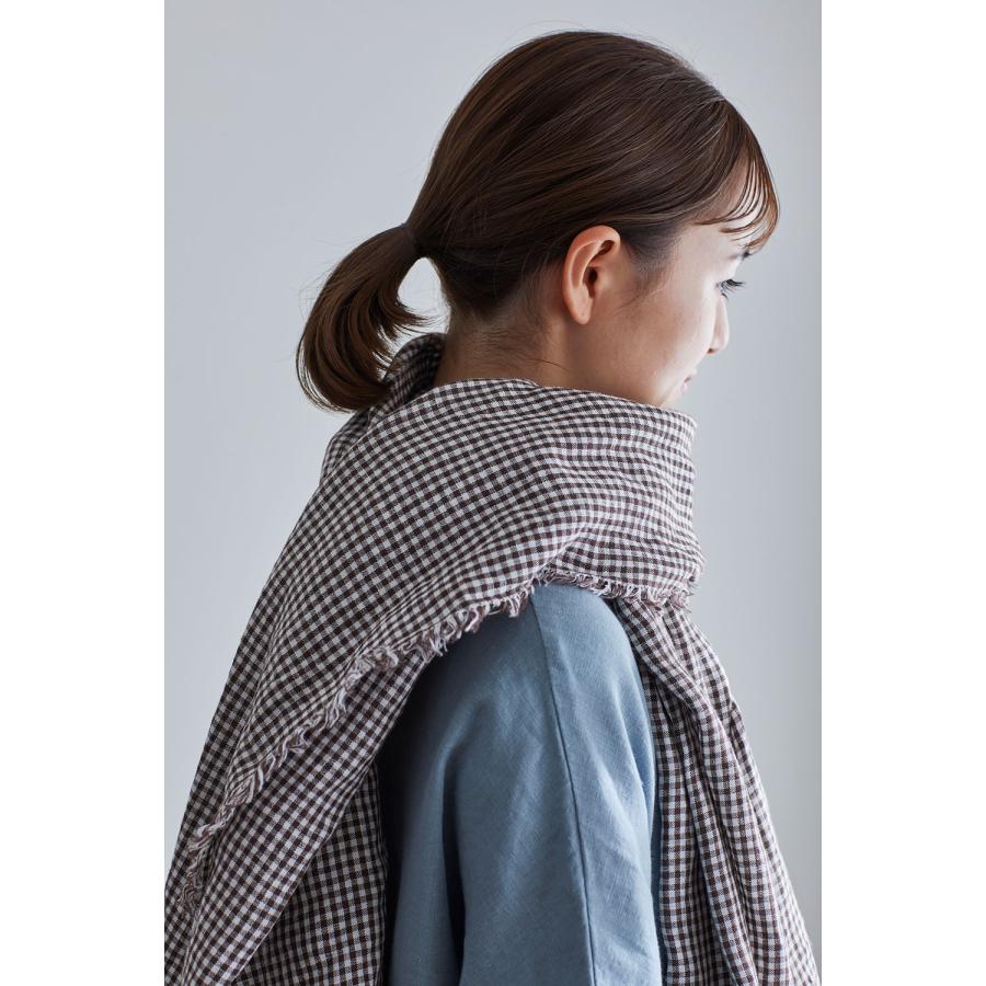 fog linen work（フォグリネンワーク） トゥズ フリンジスカーフ