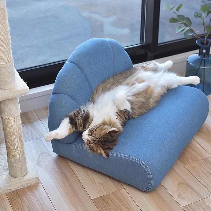 東谷 人も座れる ペット ソファ 犬 猫 ネコ ねこ キャットドッグ