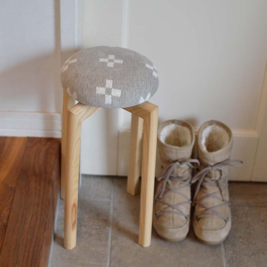 KLIPPAN/クリッパン匠工芸コラボマッシュルームスツールMエクリュ