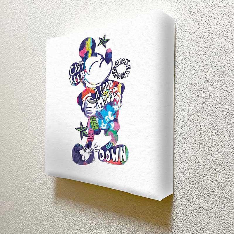 ミッキーマウス アート メタリック　インテリア　ディズニー　イラスト　　　絵画 ミッキーマウス アート メタリック インテリア ディズニー イラスト