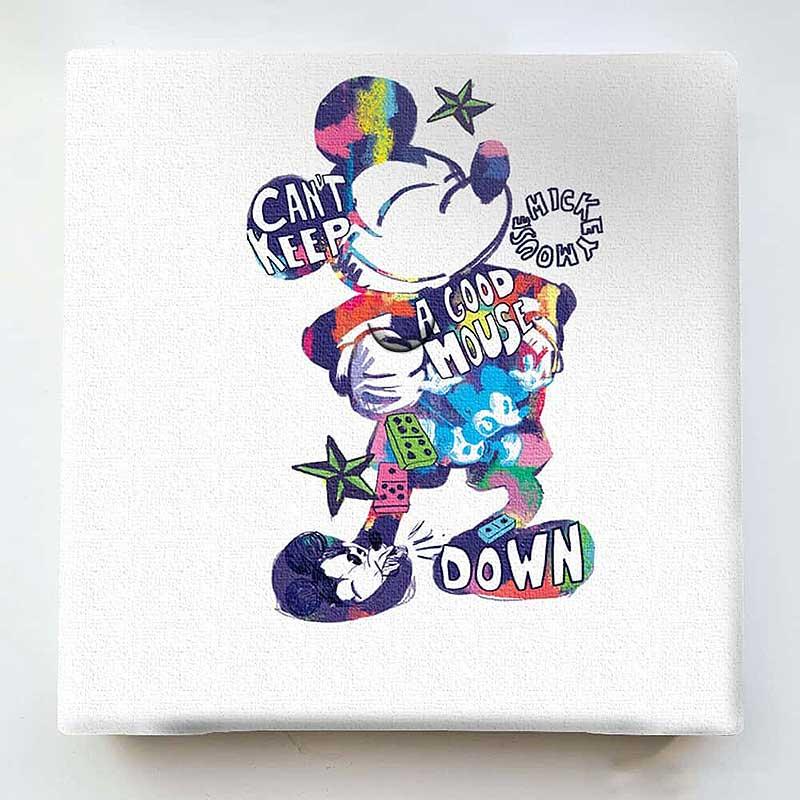 MICKEY MOUSE（ミッキーマウス） カラフル 一輪挿し付き インテリア