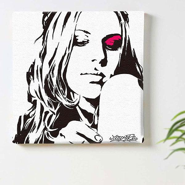 アートデリ YOICHIRO デザイン アートパネル 人物 イラスト