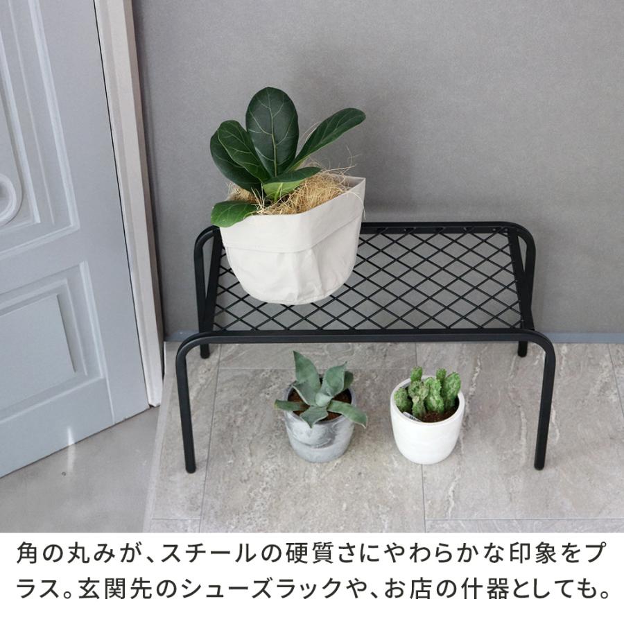 3点セット アイアン プランタースタンド TWILL ツイル ブラック グレー