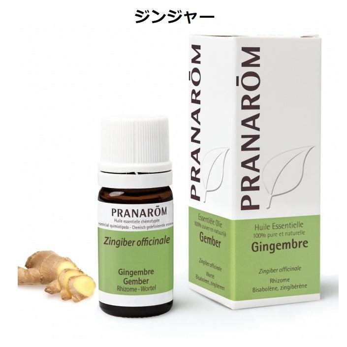 プラナロム ジンジャー 5ml PRANAROM しょうが 生姜 精油