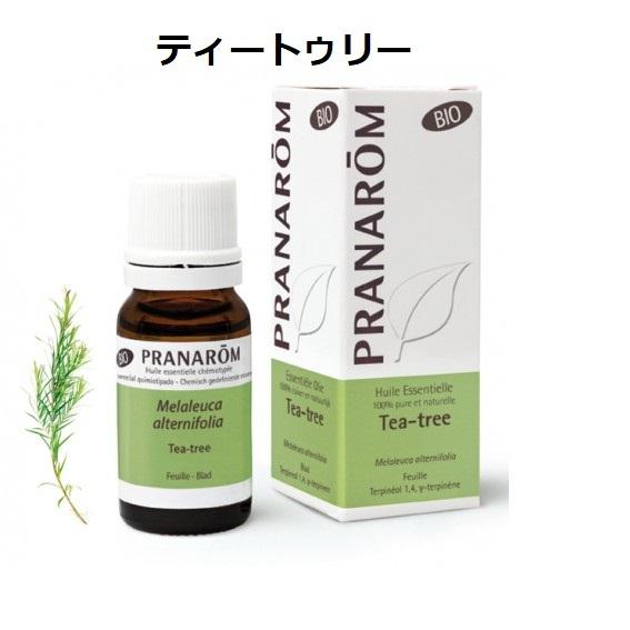 プラナロム ティートゥリー Bio エッセンシャルオイル 精油 ティーツリー Pranarom 10ml アロマオイル