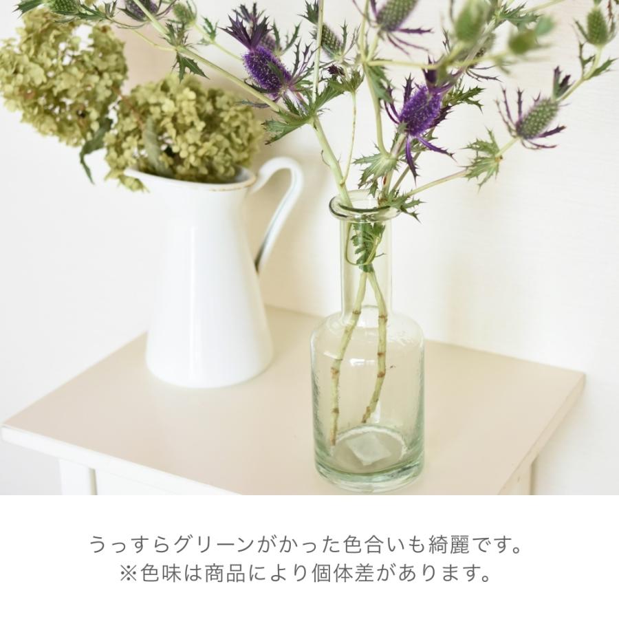 花瓶 おしゃれ 花びん リサイクルガラスベースボトルS フラワー 花瓶 おしゃれ 花びん リサイクルガラスベースボトルS フラワー