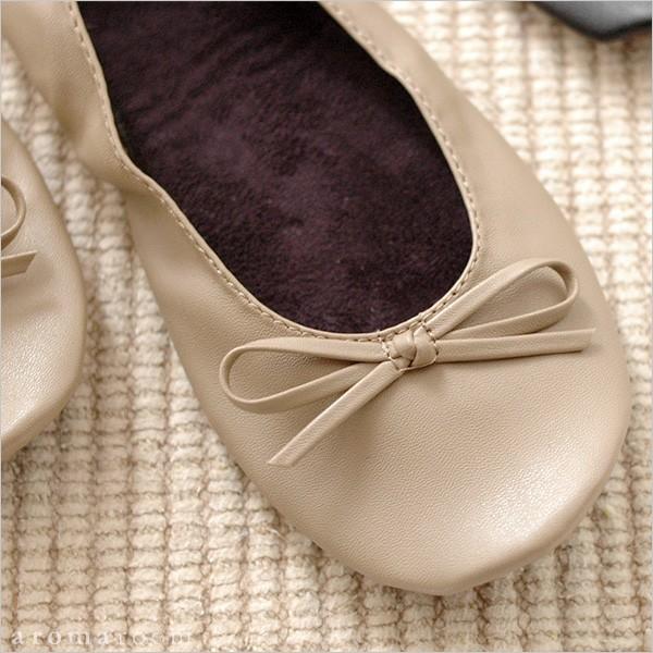 携帯スリッパ おしゃれ 幼稚園 折りたたみ プリエドゥ リボンバレエシューズ ベージュ ブラック Pal Pld アロマルーム 通販 Yahoo ショッピング