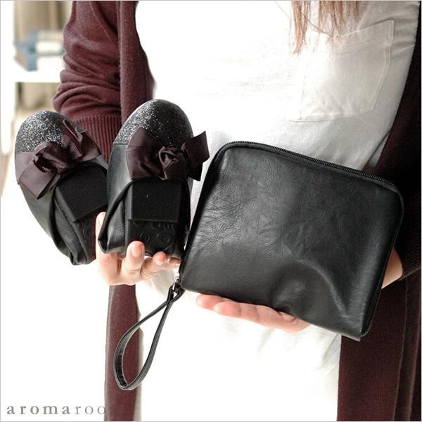 携帯スリッパ おしゃれ ヒール ポーチ付き 折りたたみ プリエトゥア ブラック ネイビー Pal Plt アロマルーム 通販 Yahoo ショッピング