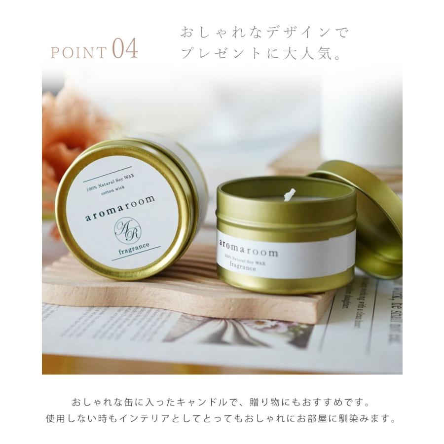 アロマ キャンドル 香り ティンキャンドル アロマキャンドル
