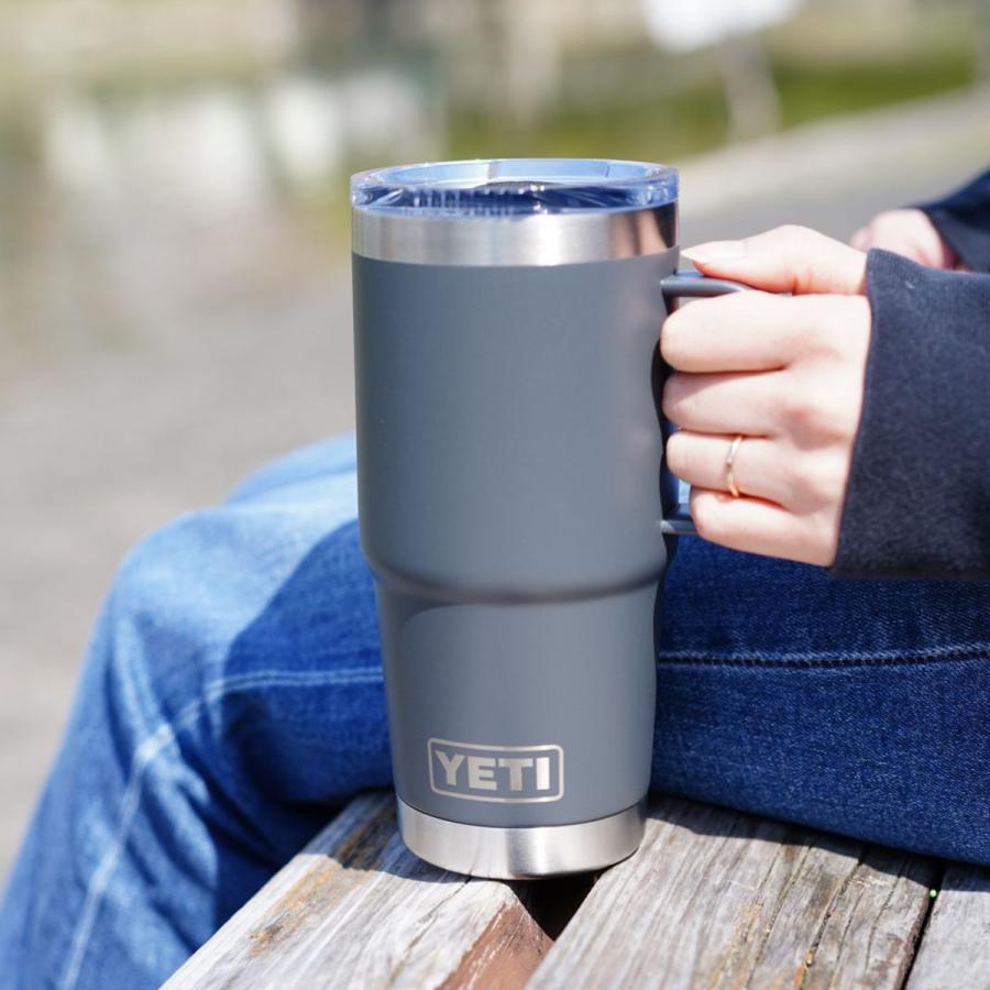 YETI イエティ タンブラー タンブラー20oz ハンドル付き ランブラー 水筒 保温 保冷 真空断熱 ステンレス キャンプ アウトドア