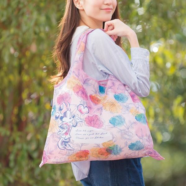 エコバッグ ディズニー ミニー フローラル ショッピングバッグ ディズニーグッズ 送料無料 :102t-51464:アロマセルフ 通販 Disney ディズニー バンビ ボタニカル エコバッグ