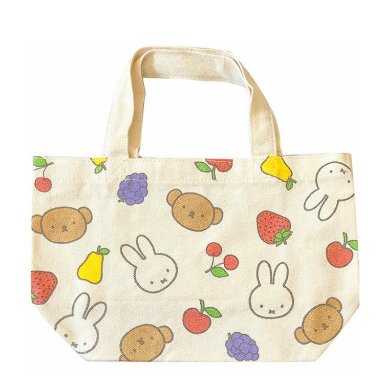 Miffy（ミッフィー） グッズ 人気 ランチバッグ エコバッグ マチ付き