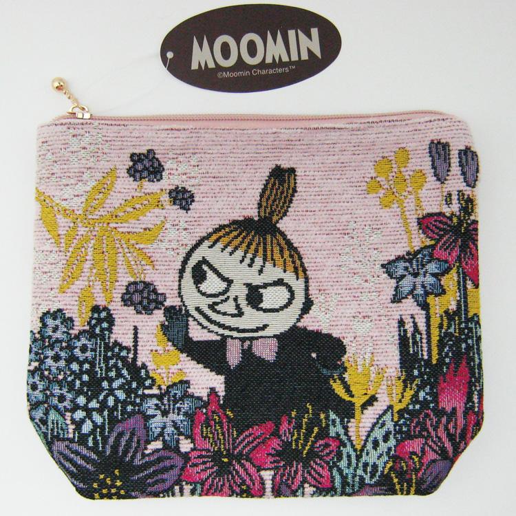 ムーミン 花柄ポーチ MOOMIN ポーチ ムーミン グッズ おしゃれ リトルミイ 花柄 お花