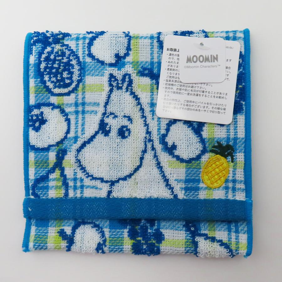 MOOMIN（ムーミン） グッズ 人気 ポケット付きタオル タオル地ポーチ