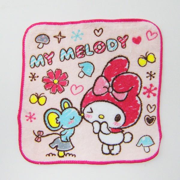 sanrio（サンリオ） ミニタオル 人気 キャラクター 15cm 5枚2セット