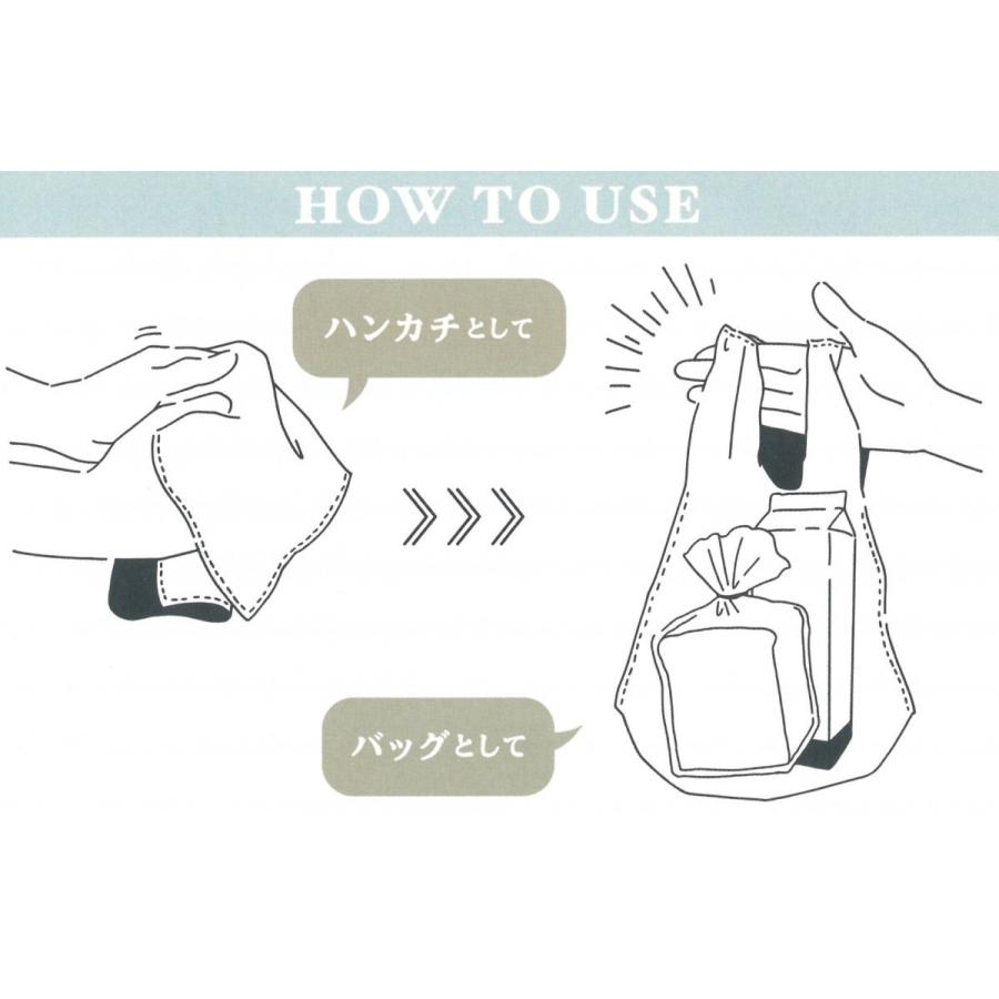 MOOMIN（ムーミン） グッズ エコバッグ ハンカチエコバッグ リトルミイ