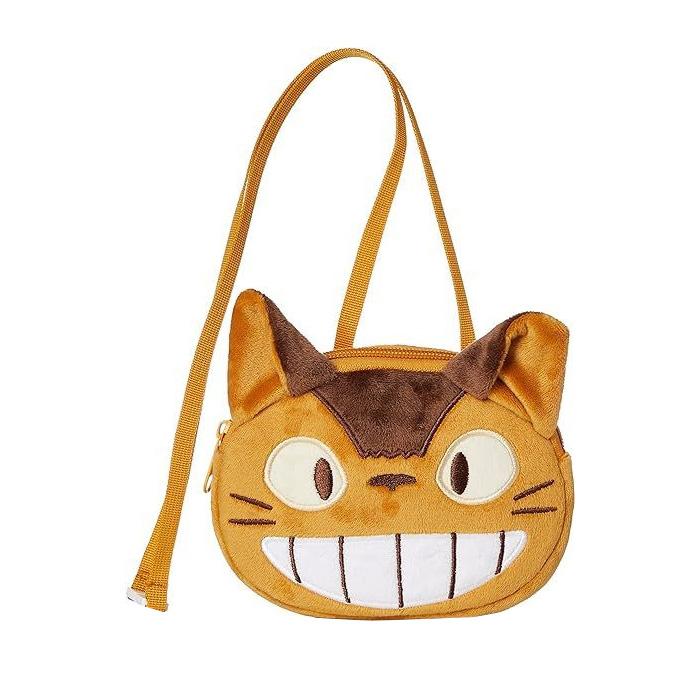 スタジオジブリ ネコバス 猫バス フェイスポケットポーチ ジブリ