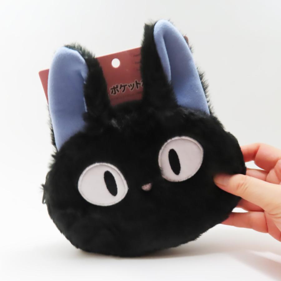 スタジオジブリ ポーチ ジジ クロネコ 猫 黒猫 フェイスポケットポーチ