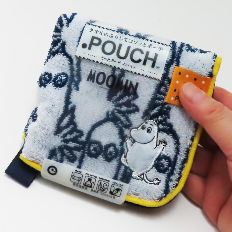 MOOMIN ムーミングッズ ファスナー付きタオル ペットボトル MOOMIN ムーミングッズ ファスナー付きタオル ペットボトル