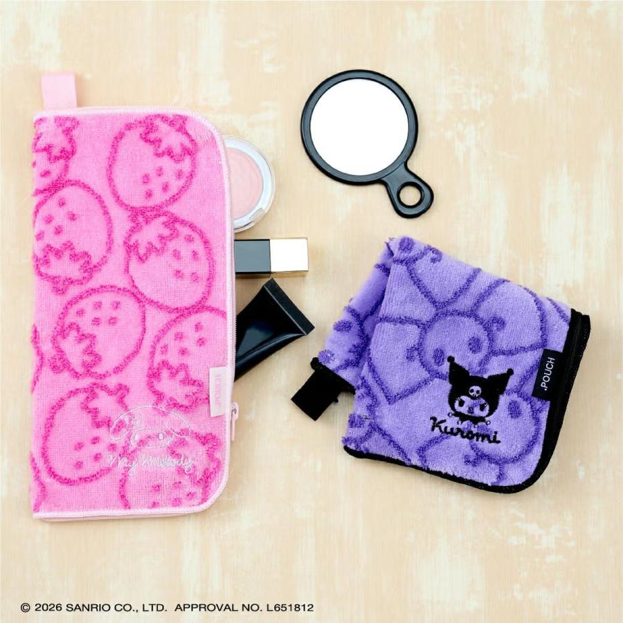 sanrio（サンリオ） グッズ ファスナー付きタオル クロミ キティ