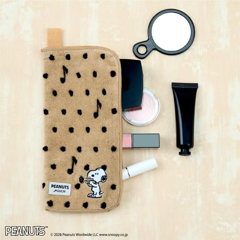 SNOOPY（スヌーピー） グッズ ファスナー付きタオル ペットボトル