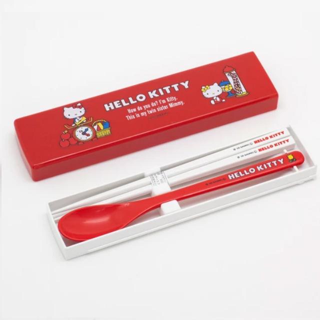 ハローキティ サンリオ キティ 箸スプーンセット 人気キャラクター 箸