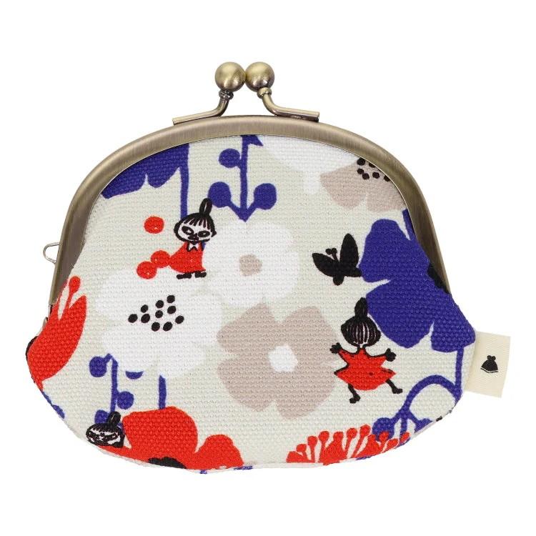 ANNA SUI　ムーミン　がま口財布 ANNA SUI×ムーミン 限定コラボ がま口 長財布 レザー tove100