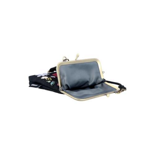 極美品 BALLY 2way ロゴエンボス がま口ショルダーポーチ MOOMIN（ムーミン） ショルダーバッグ ミニサイズ ショルダーポーチ