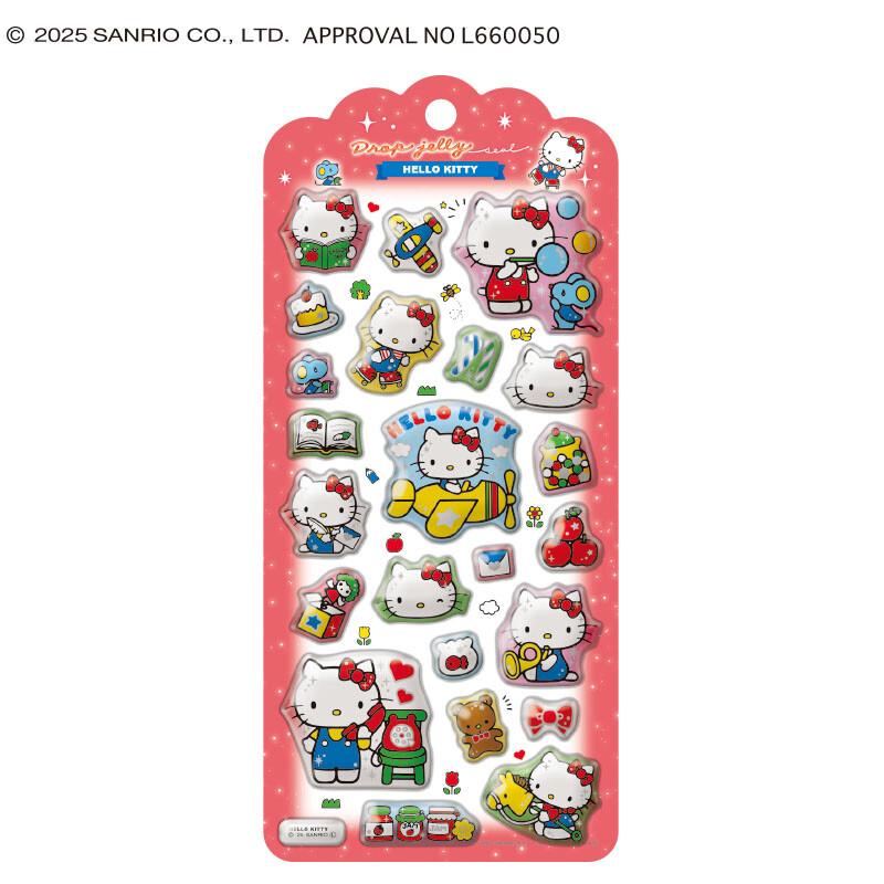 sanrio（サンリオ） シール ドロップジェリーシール 計4枚セット 人気