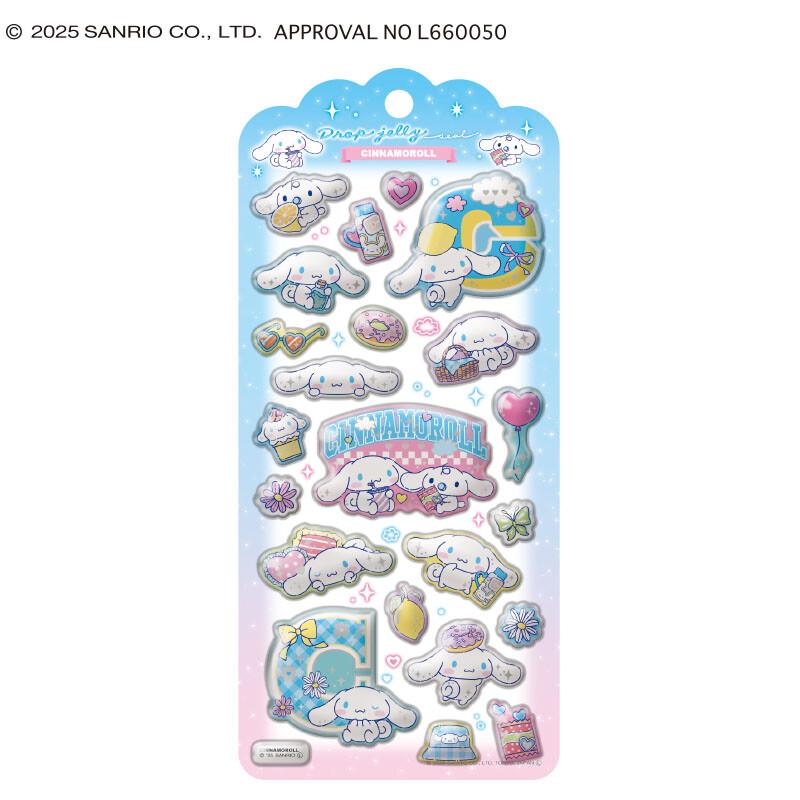 sanrio（サンリオ） シール ドロップジェリーシール 計4枚セット 人気