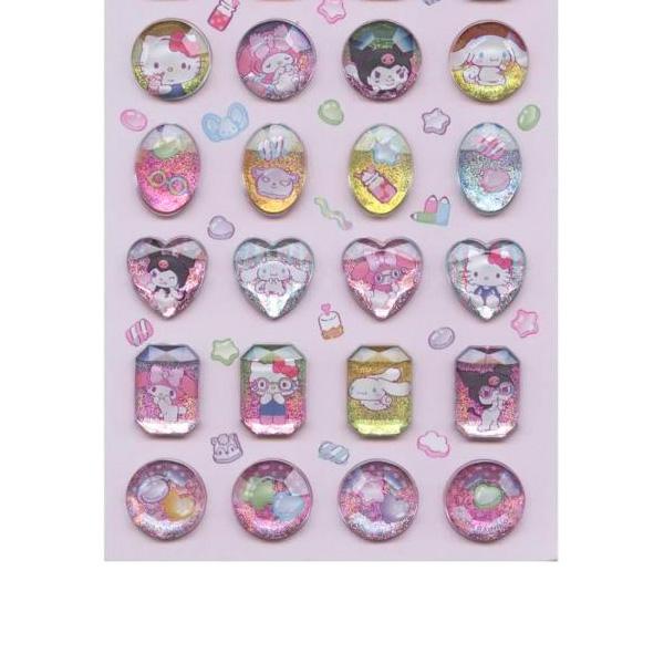sanrio（サンリオ） シール ストーンシール 2枚セット 人気 サンリオ
