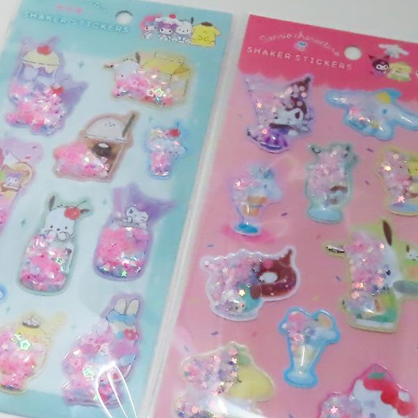 sanrio（サンリオ） シール シェイカーステッカーズ 2種セット