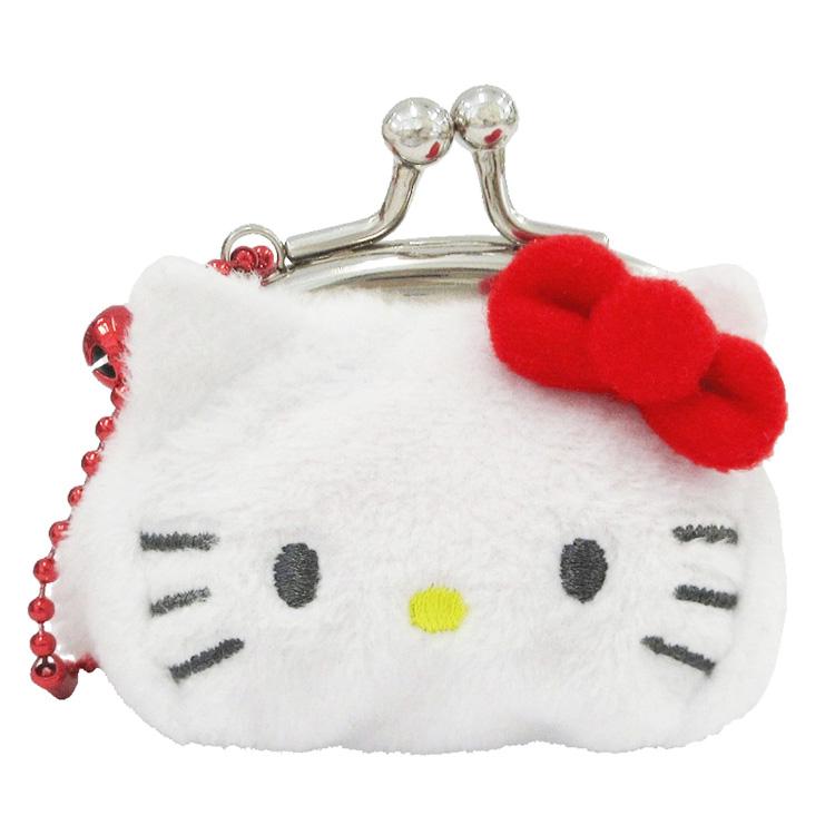 ハローキティ サンリオ がま口 コインケース ミニ財布 プチがま口 マチ