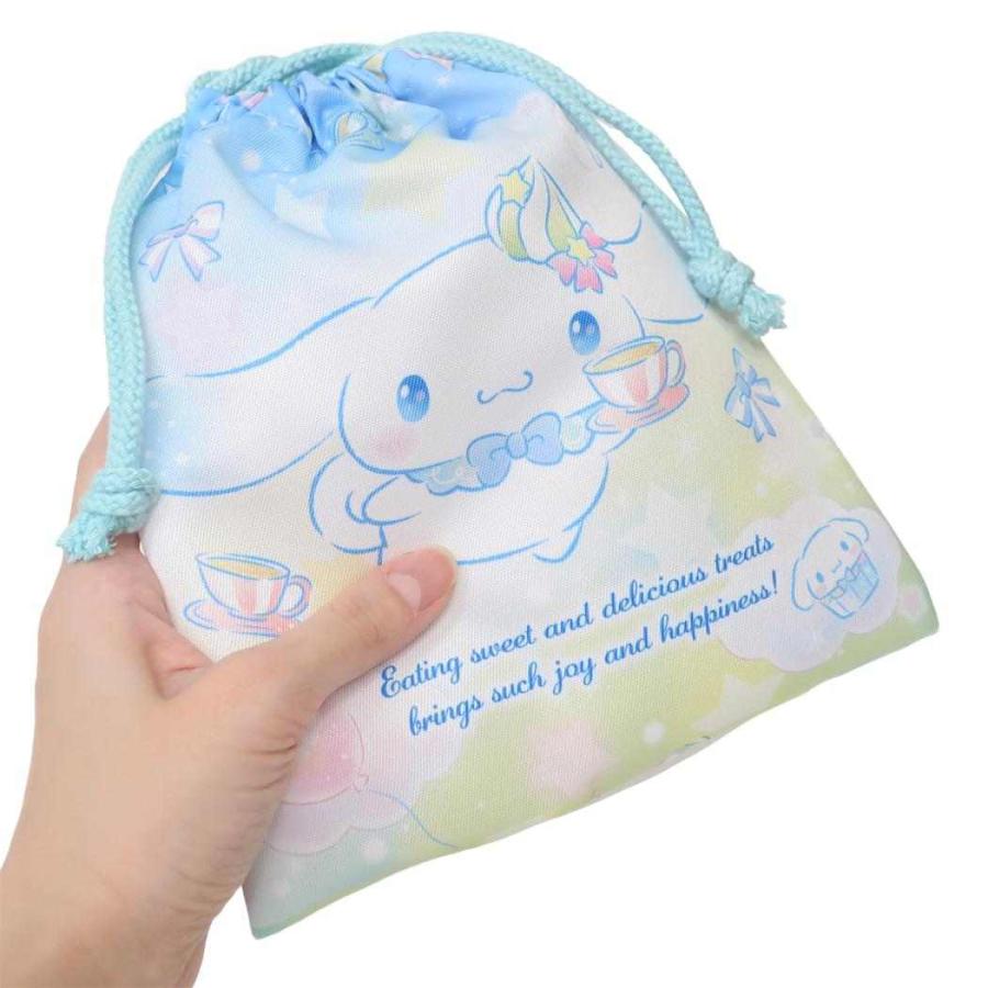 シナモロール サンリオ タオルハンカチ 巾着 セット シナモン 人気