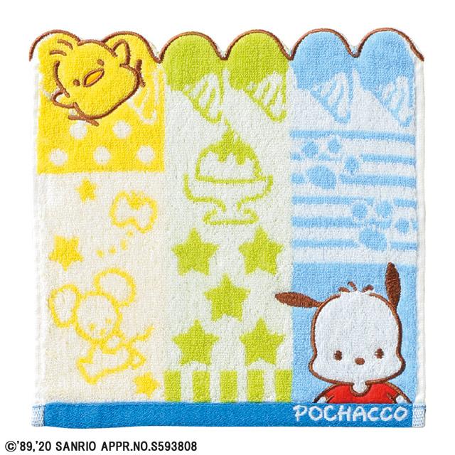ポチャッコ サンリオ タオルハンカチ 巾着 セット 犬 人気