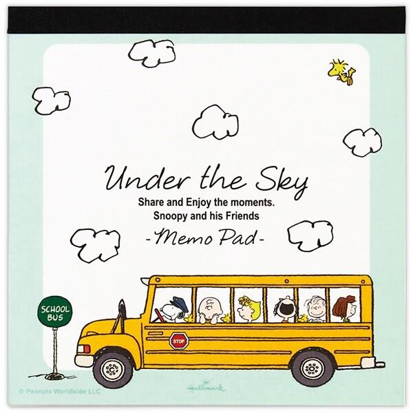 スヌピーメモパットセット 楽天市場】スヌーピー スクエアメモパッド ベージュ ホワイト レッド