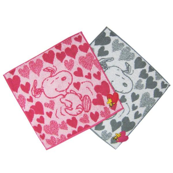 スヌーピー タオルハンカチ かわいい ハート 2枚 Towelset アロマセルフ 通販 Yahoo ショッピング