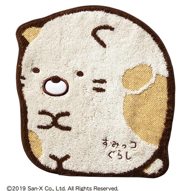 San-X（サンエックス） タオルハンカチ すみっコぐらし ダイカット 白