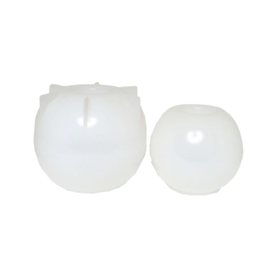 キャンドルホルダー＋球体キャンドル シリコン型 球体キャンドルホルダー 100mm BLHW169774 完成品の直径約