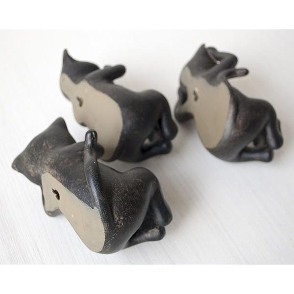 見ざる言わざる聞かざる 3匹ネコのウォールフック キーフック フック