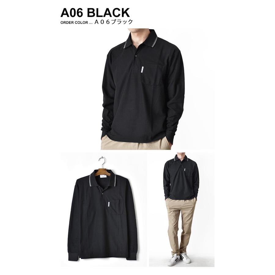 FIRST DOWN EXPLORATION GEAR FIRSTDOWN thebasic 長袖 ポロシャツ