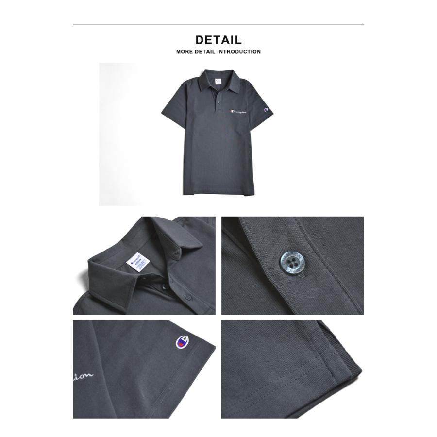 Champion（チャンピオン） ポロシャツ 半袖 メンズ ストレッチ