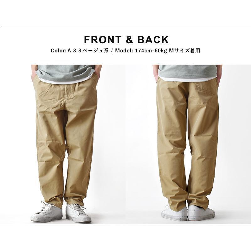 ARONA チノパン メンズ ワイドチノパンツ テーパードパンツ SDGs 爆買